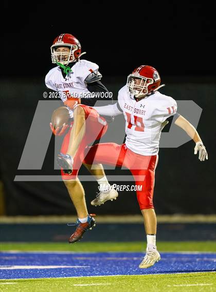 Thumbnail 1 in East Surry @ Community School of Davidson (NCHSAA 2A Round 2) photogallery.