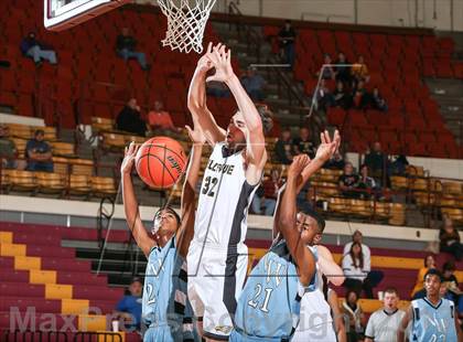 Thumbnail 2 in Bellevue vs. New Way Christian Academy (Fantasy of Lights Tournament) photogallery.