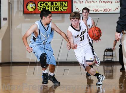 Thumbnail 1 in Bellevue vs. New Way Christian Academy (Fantasy of Lights Tournament) photogallery.