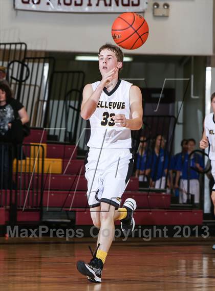 Thumbnail 2 in Bellevue vs. New Way Christian Academy (Fantasy of Lights Tournament) photogallery.