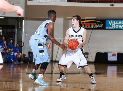 Thumbnail 3 in Bellevue vs. New Way Christian Academy (Fantasy of Lights Tournament) photogallery.