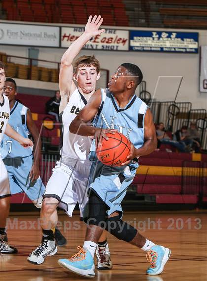Thumbnail 2 in Bellevue vs. New Way Christian Academy (Fantasy of Lights Tournament) photogallery.