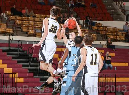 Thumbnail 1 in Bellevue vs. New Way Christian Academy (Fantasy of Lights Tournament) photogallery.