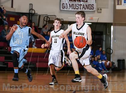 Thumbnail 2 in Bellevue vs. New Way Christian Academy (Fantasy of Lights Tournament) photogallery.