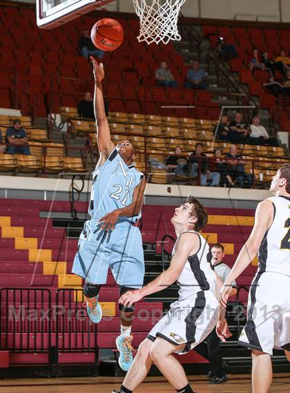 Thumbnail 2 in Bellevue vs. New Way Christian Academy (Fantasy of Lights Tournament) photogallery.