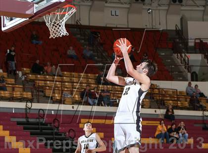 Thumbnail 3 in Bellevue vs. New Way Christian Academy (Fantasy of Lights Tournament) photogallery.