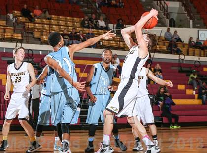 Thumbnail 1 in Bellevue vs. New Way Christian Academy (Fantasy of Lights Tournament) photogallery.