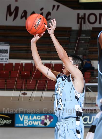 Thumbnail 2 in Bellevue vs. New Way Christian Academy (Fantasy of Lights Tournament) photogallery.