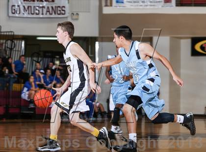 Thumbnail 2 in Bellevue vs. New Way Christian Academy (Fantasy of Lights Tournament) photogallery.