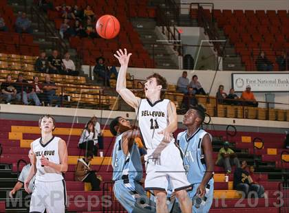 Thumbnail 1 in Bellevue vs. New Way Christian Academy (Fantasy of Lights Tournament) photogallery.