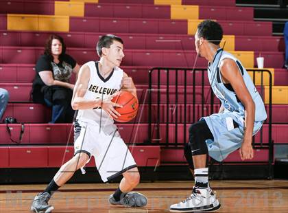 Thumbnail 2 in Bellevue vs. New Way Christian Academy (Fantasy of Lights Tournament) photogallery.