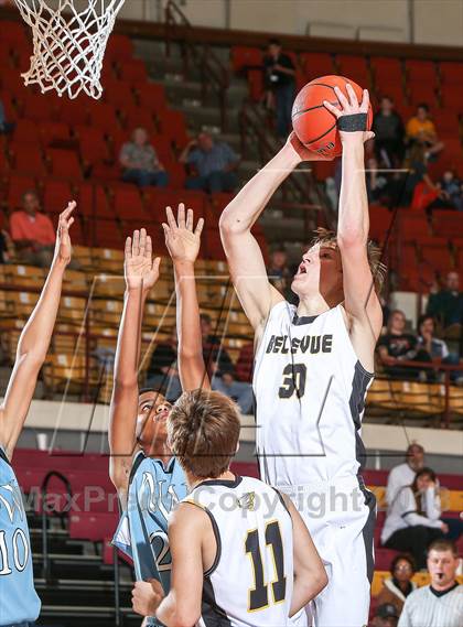 Thumbnail 1 in Bellevue vs. New Way Christian Academy (Fantasy of Lights Tournament) photogallery.