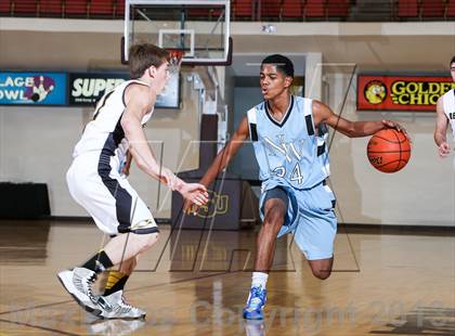 Thumbnail 2 in Bellevue vs. New Way Christian Academy (Fantasy of Lights Tournament) photogallery.