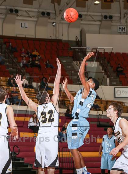 Thumbnail 2 in Bellevue vs. New Way Christian Academy (Fantasy of Lights Tournament) photogallery.