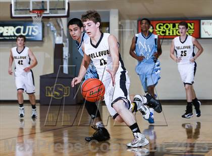 Thumbnail 2 in Bellevue vs. New Way Christian Academy (Fantasy of Lights Tournament) photogallery.