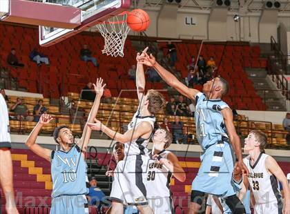 Thumbnail 3 in Bellevue vs. New Way Christian Academy (Fantasy of Lights Tournament) photogallery.