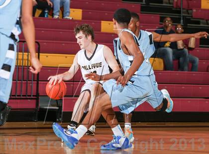 Thumbnail 2 in Bellevue vs. New Way Christian Academy (Fantasy of Lights Tournament) photogallery.