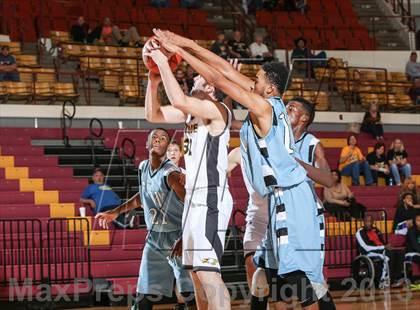 Thumbnail 2 in Bellevue vs. New Way Christian Academy (Fantasy of Lights Tournament) photogallery.