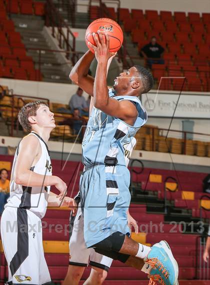 Thumbnail 1 in Bellevue vs. New Way Christian Academy (Fantasy of Lights Tournament) photogallery.