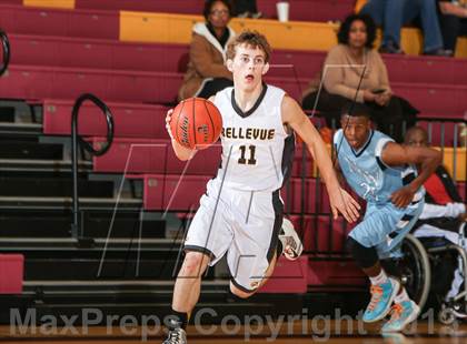 Thumbnail 3 in Bellevue vs. New Way Christian Academy (Fantasy of Lights Tournament) photogallery.