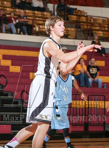 Thumbnail 3 in Bellevue vs. New Way Christian Academy (Fantasy of Lights Tournament) photogallery.