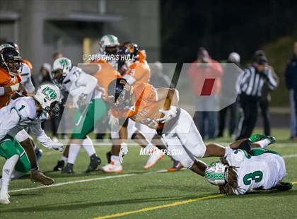 Thumbnail 1 in Zebulon B. Vance vs. Myers Park (NCHSAA Regional round) photogallery.