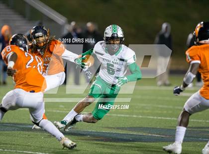 Thumbnail 2 in Zebulon B. Vance vs. Myers Park (NCHSAA Regional round) photogallery.