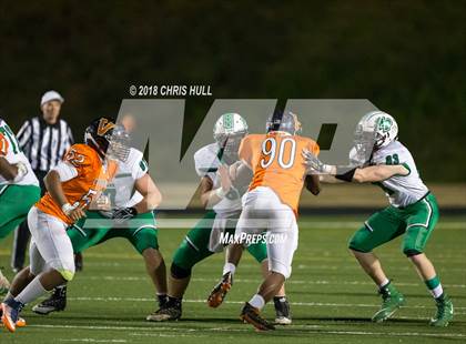 Thumbnail 2 in Zebulon B. Vance vs. Myers Park (NCHSAA Regional round) photogallery.