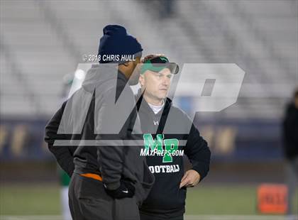 Thumbnail 3 in Zebulon B. Vance vs. Myers Park (NCHSAA Regional round) photogallery.