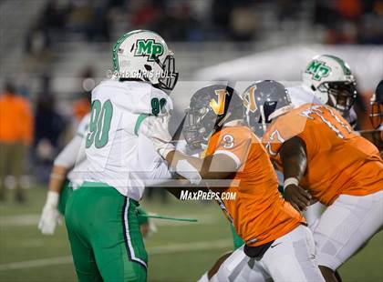 Thumbnail 2 in Zebulon B. Vance vs. Myers Park (NCHSAA Regional round) photogallery.