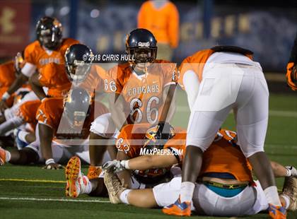 Thumbnail 3 in Zebulon B. Vance vs. Myers Park (NCHSAA Regional round) photogallery.