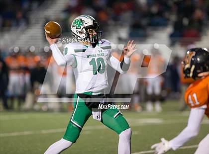 Thumbnail 2 in Zebulon B. Vance vs. Myers Park (NCHSAA Regional round) photogallery.