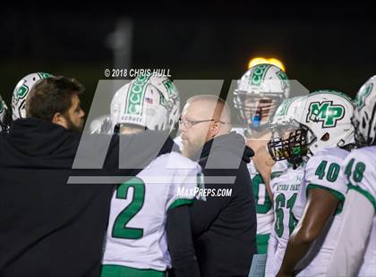 Thumbnail 2 in Zebulon B. Vance vs. Myers Park (NCHSAA Regional round) photogallery.