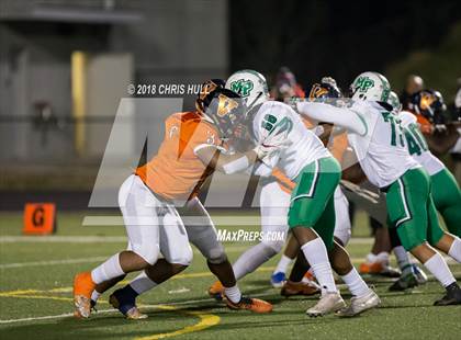 Thumbnail 2 in Zebulon B. Vance vs. Myers Park (NCHSAA Regional round) photogallery.
