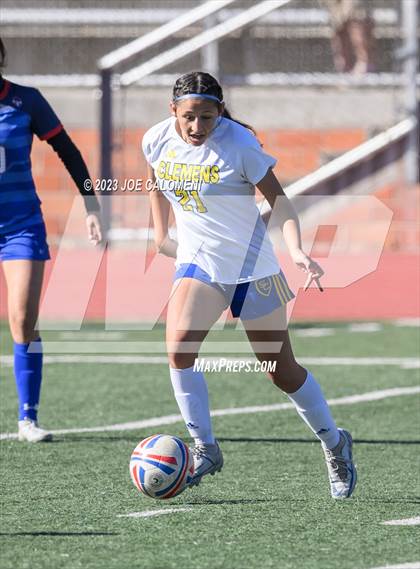 Thumbnail 2 in Clemens vs Hays (NEISD Soccer Tournament) photogallery.