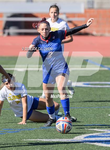 Thumbnail 3 in Clemens vs Hays (NEISD Soccer Tournament) photogallery.