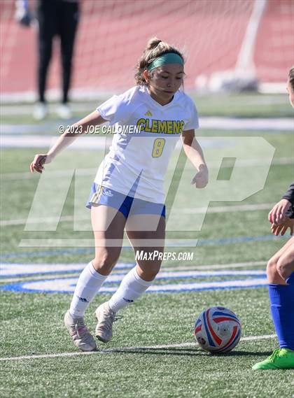Thumbnail 2 in Clemens vs Hays (NEISD Soccer Tournament) photogallery.