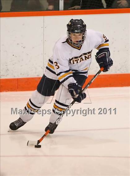 Thumbnail 1 in Webster Thomas vs. Brockport (Section 5 Division II Final) photogallery.