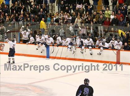 Thumbnail 2 in Webster Thomas vs. Brockport (Section 5 Division II Final) photogallery.