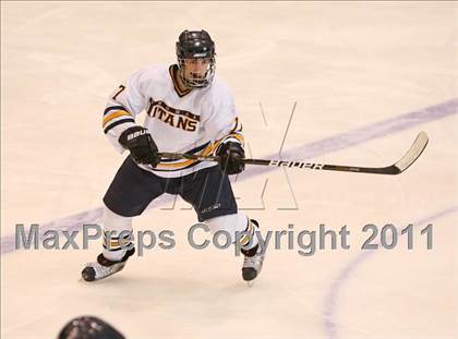 Thumbnail 1 in Webster Thomas vs. Brockport (Section 5 Division II Final) photogallery.