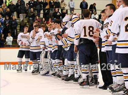 Thumbnail 1 in Webster Thomas vs. Brockport (Section 5 Division II Final) photogallery.