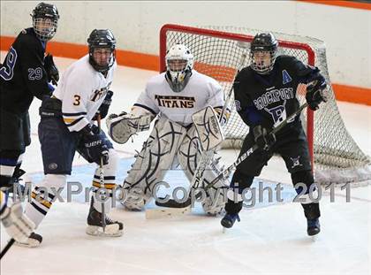 Thumbnail 2 in Webster Thomas vs. Brockport (Section 5 Division II Final) photogallery.