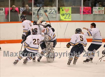 Thumbnail 1 in Webster Thomas vs. Brockport (Section 5 Division II Final) photogallery.