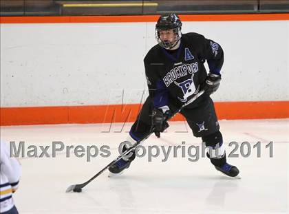 Thumbnail 3 in Webster Thomas vs. Brockport (Section 5 Division II Final) photogallery.