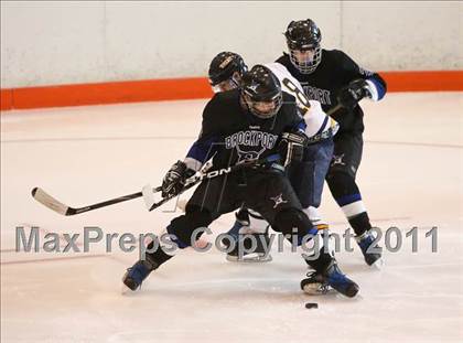 Thumbnail 1 in Webster Thomas vs. Brockport (Section 5 Division II Final) photogallery.