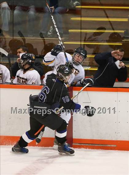 Thumbnail 1 in Webster Thomas vs. Brockport (Section 5 Division II Final) photogallery.