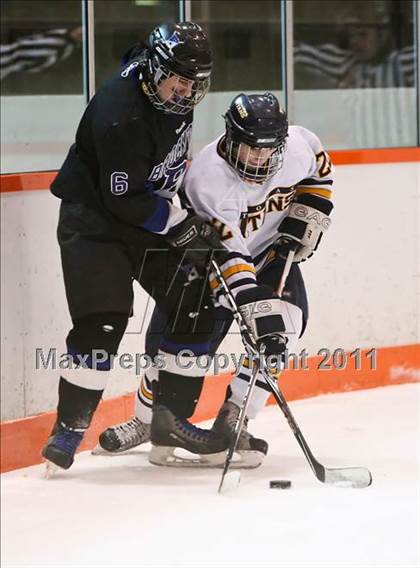 Thumbnail 1 in Webster Thomas vs. Brockport (Section 5 Division II Final) photogallery.