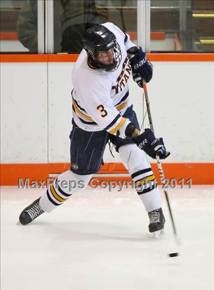 Thumbnail 2 in Webster Thomas vs. Brockport (Section 5 Division II Final) photogallery.