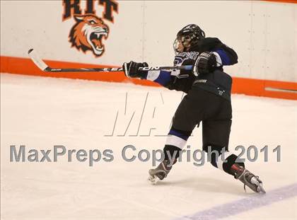 Thumbnail 2 in Webster Thomas vs. Brockport (Section 5 Division II Final) photogallery.
