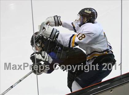 Thumbnail 1 in Webster Thomas vs. Brockport (Section 5 Division II Final) photogallery.